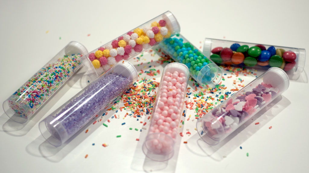 Pynt og toppings til cupcakes