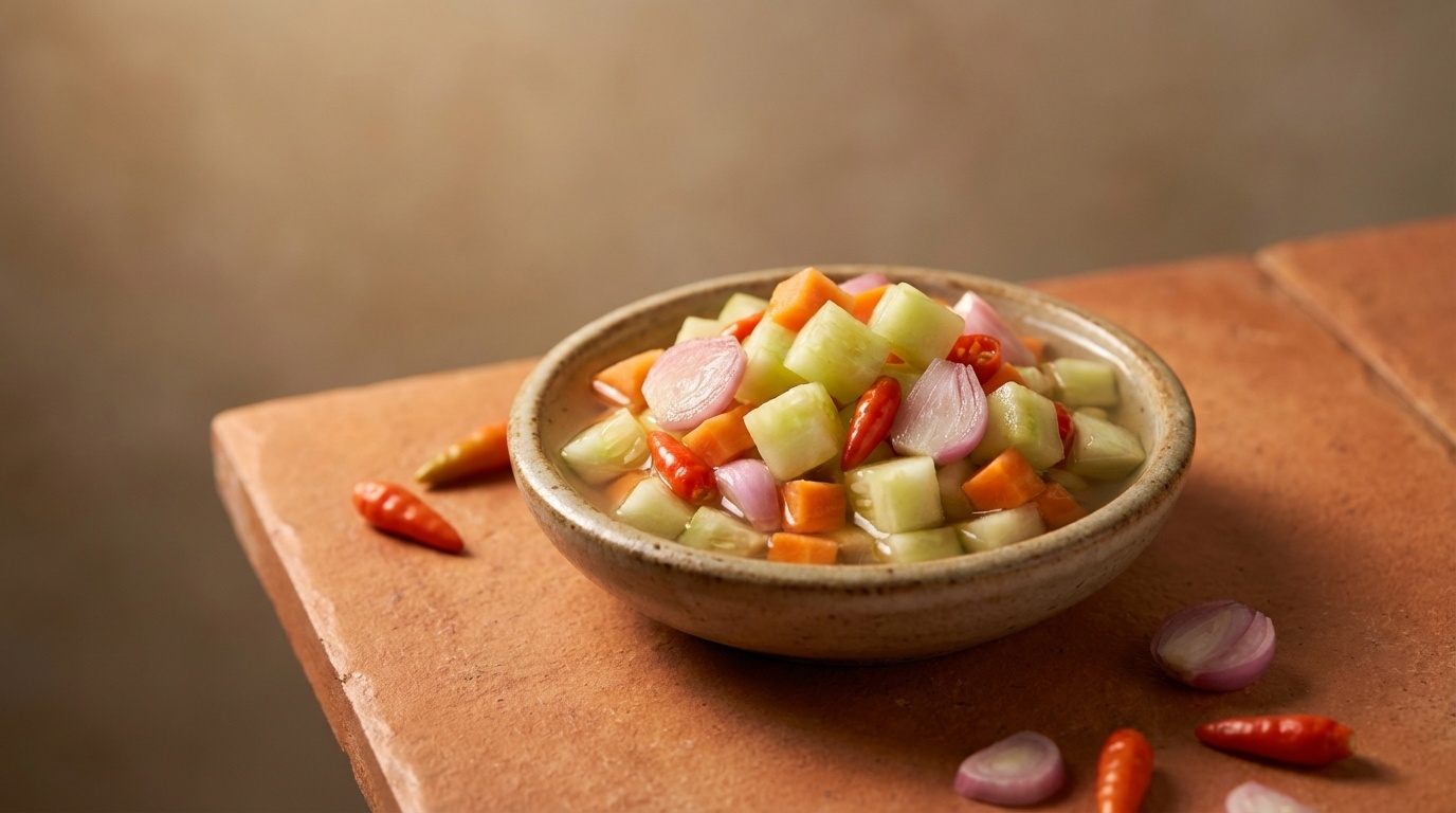 Acar (Indonesiske Syltede Grøntsager)