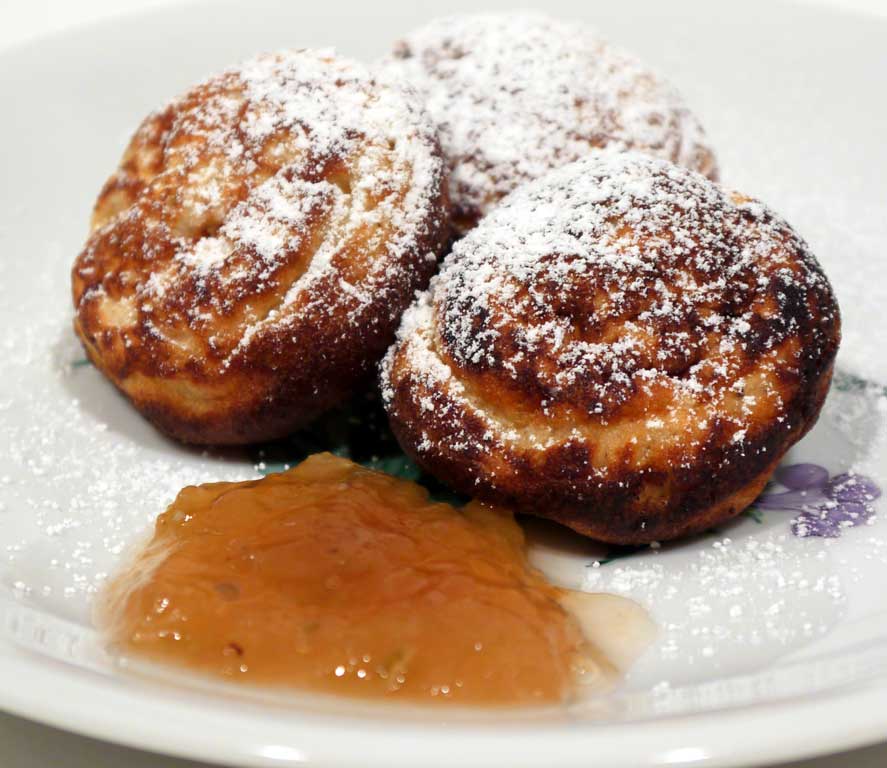 Æbleskiver - amerikanske pandekager - pandekage lagkage