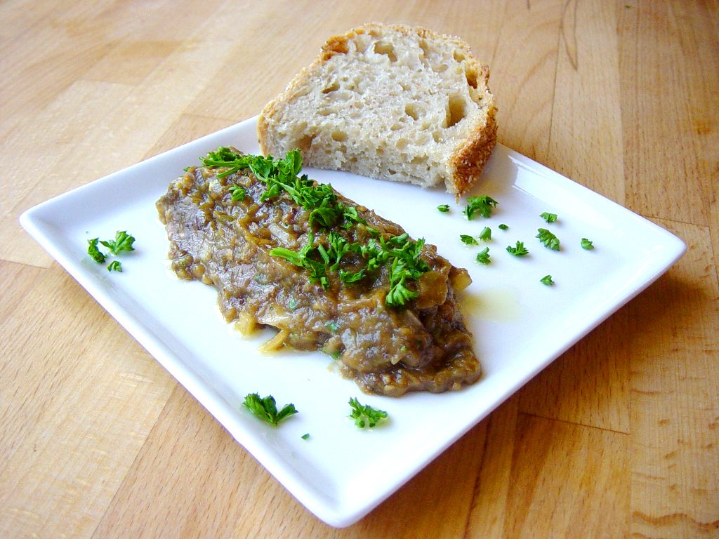 Auberginepuré - Baba ghanoush