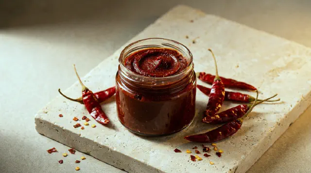 Bisbas Ahmar (Adeni tørret chilipasta)