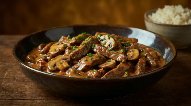 Bøf Stroganoff