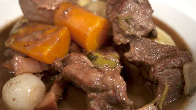Bøf Bourgogne - Boeuf Bourguignon