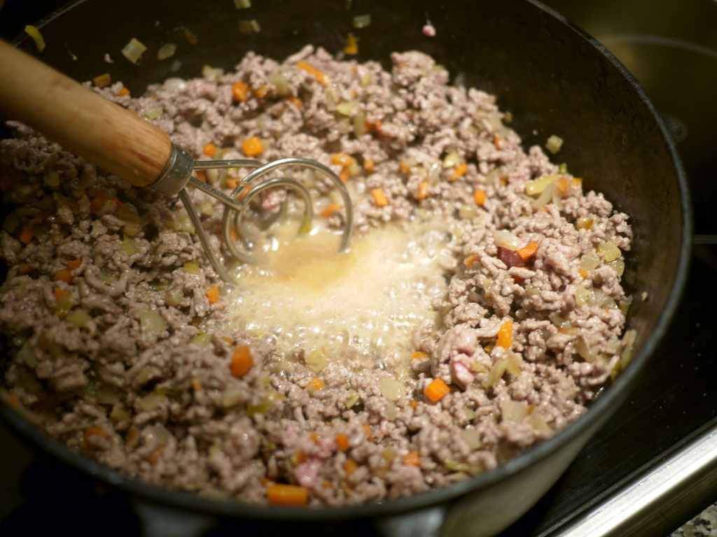 Bolognese sauce til "Spaghetti Bolognese"