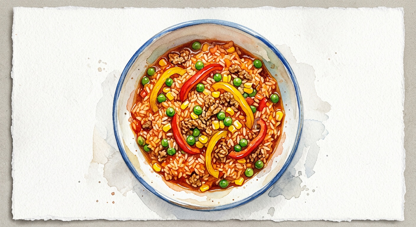 Broget hverdagsgryde