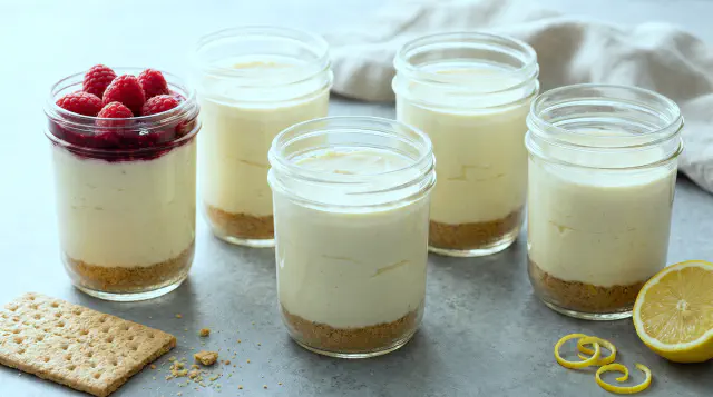 Cheesecake sous vide