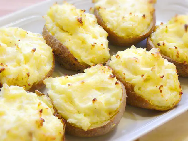 Dobbelbagte kartofler