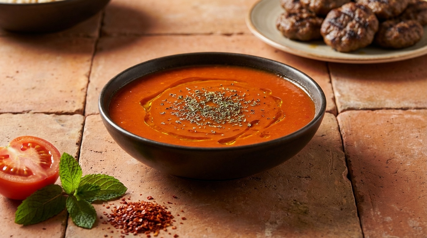 Domates Soslu (Tyrkisk Tomatsauce)