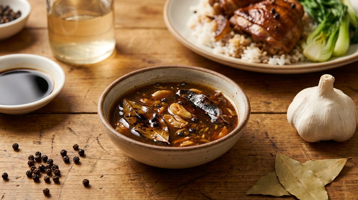 Filippinsk Adobo-Sauce