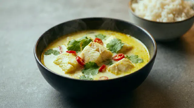 Fiskesuppe med kokos