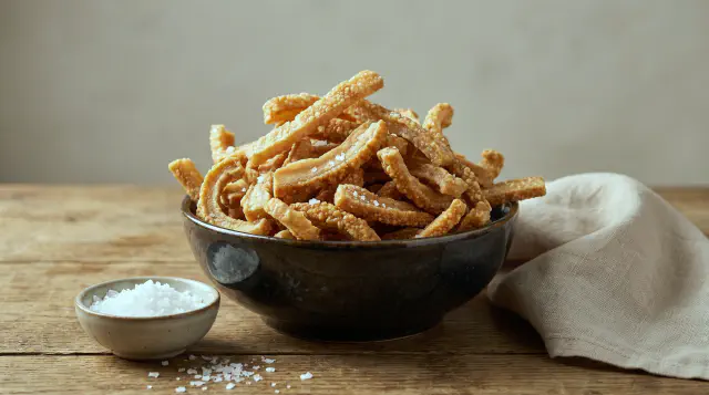 Flæskesvær i airfryer