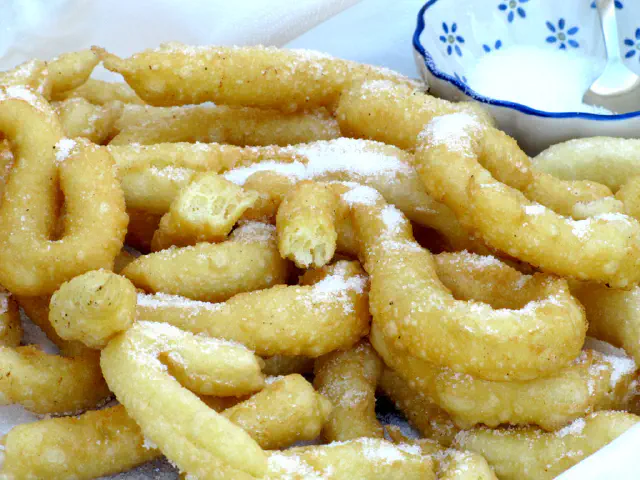Funnel cake - churros - spanskrør