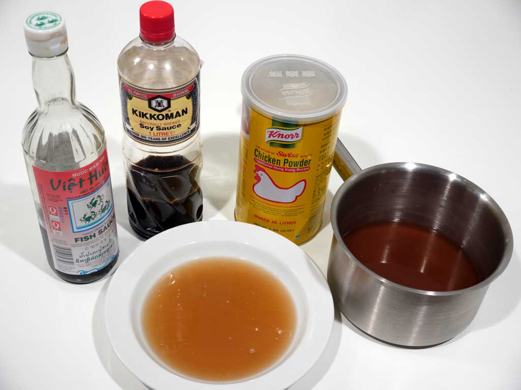 Fup suppefond inspireret af miso