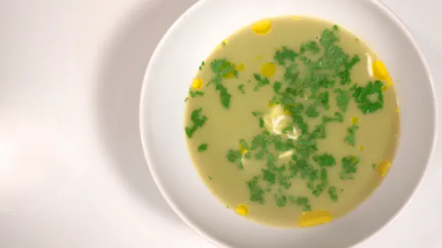 Grøn Ærtesuppe