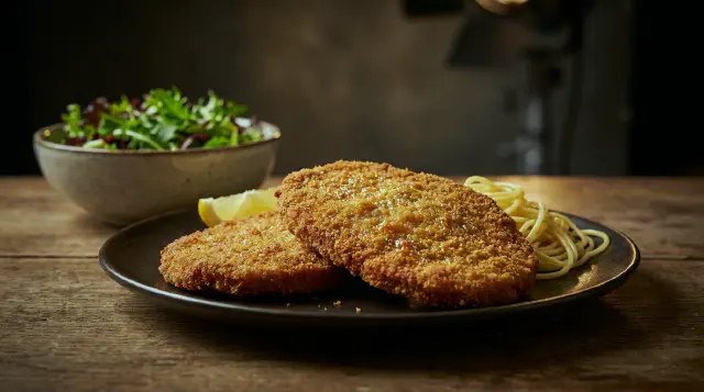 Hakkede kalveschnitzler