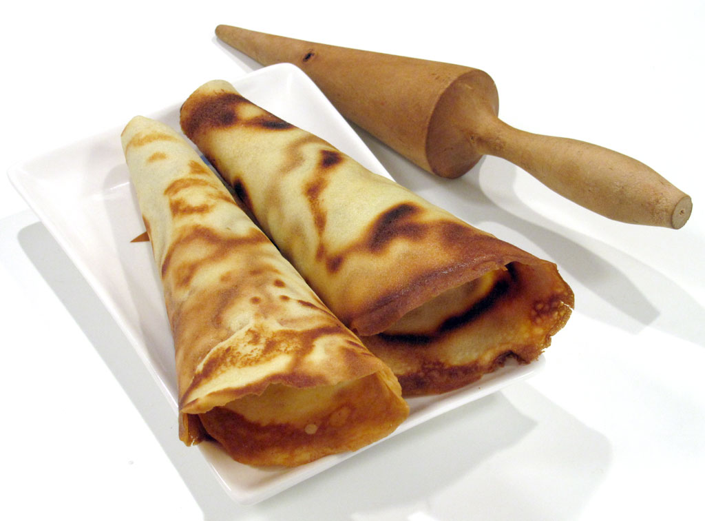 Hjemmebagte isvafler