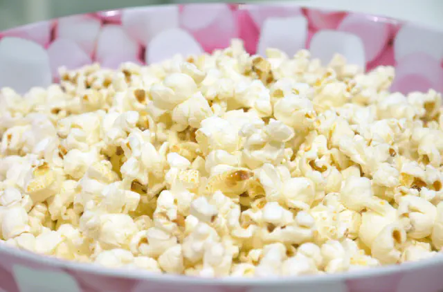 Hjemmelavede popcorn