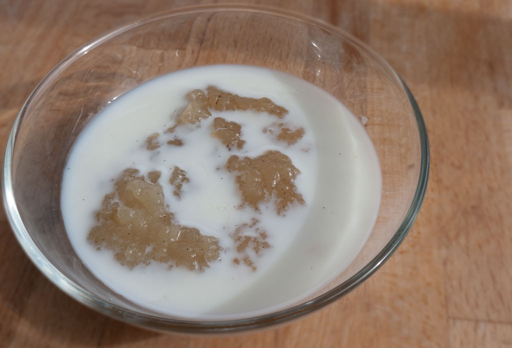 Hjemmelavet æblegrød