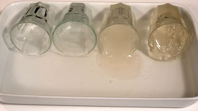 Hjemmelavet hvid klar grundsirup