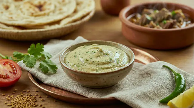 Hulba (yemenitisk bukkehornsfrø-tilbehør)