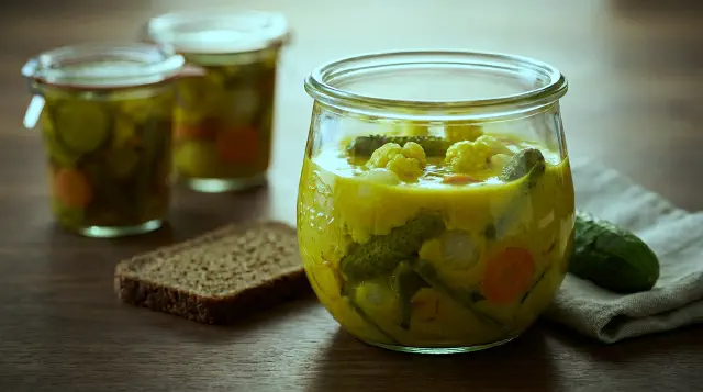 Jævnet pickles