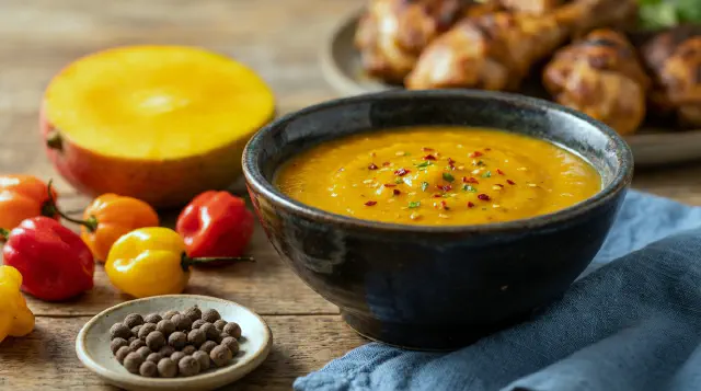 Jamaicansk Scotch Bonnet-pebersauce