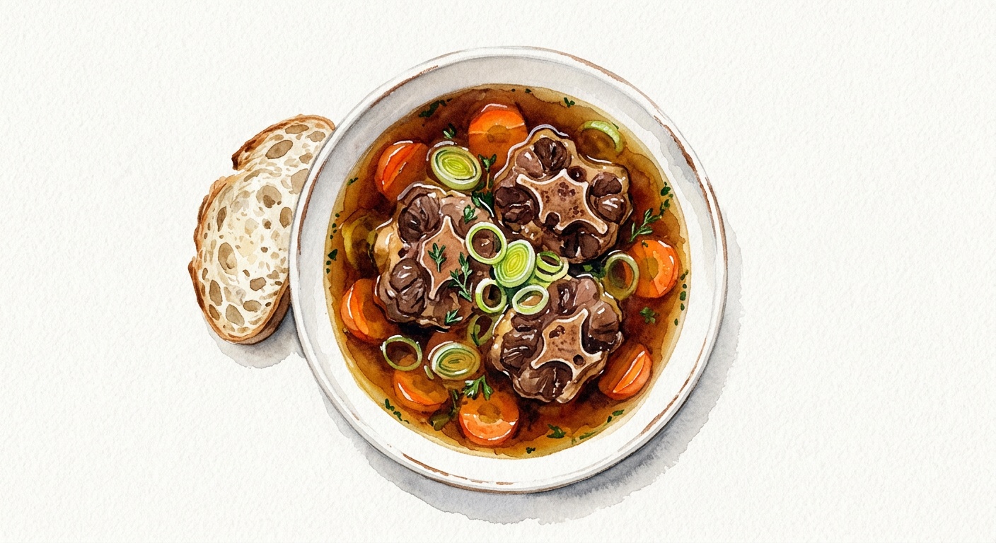 Kalvehalesuppe