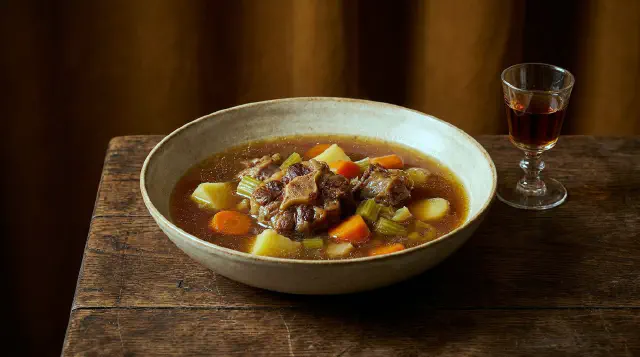 Kalvehalesuppe