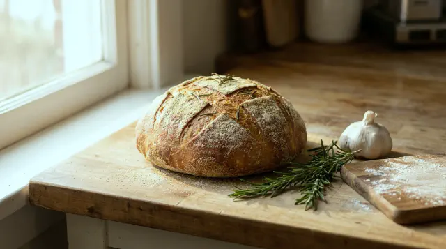Kartoffelbrød med rosmarin