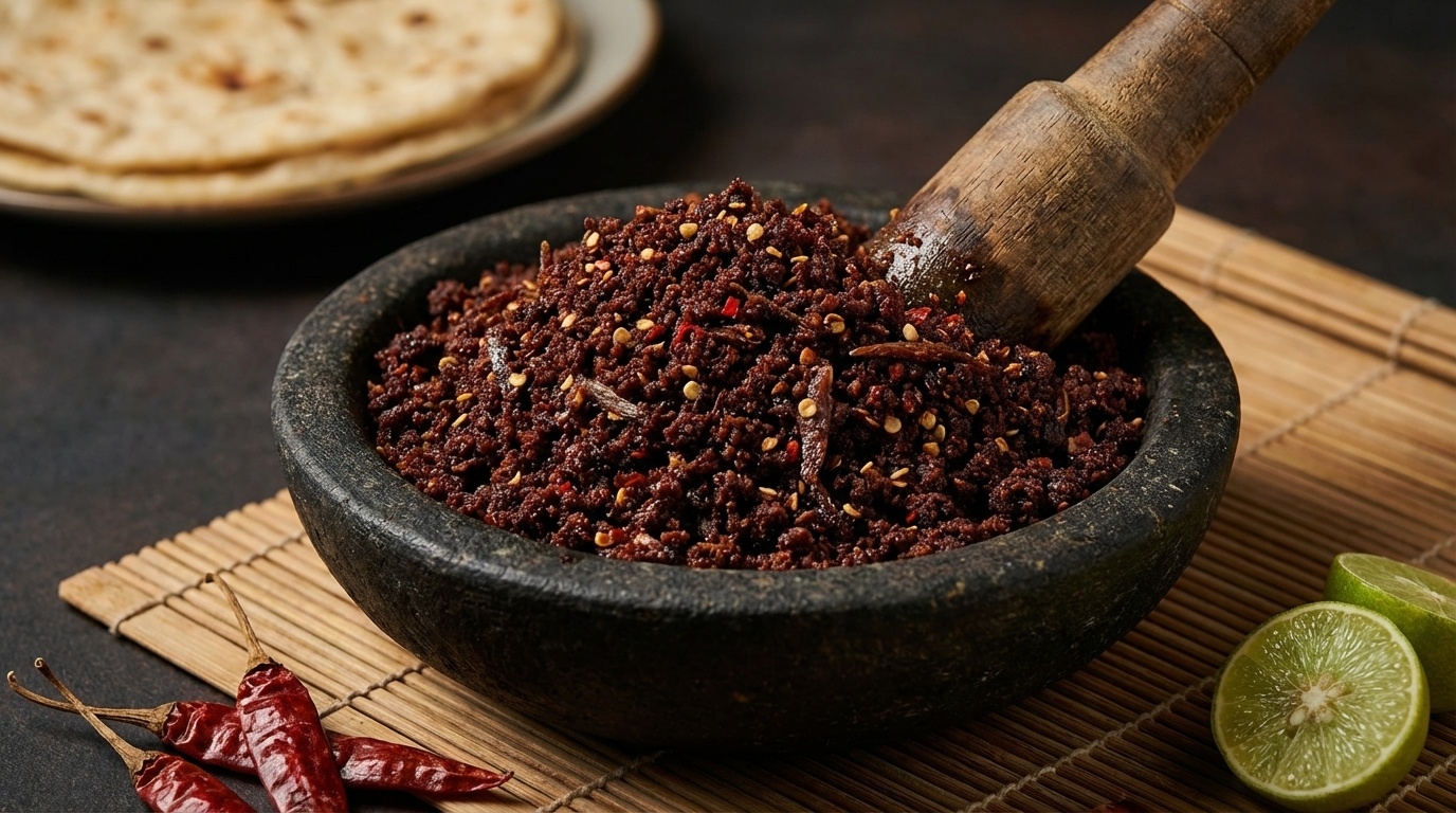 Katta Sambol (Sri Lankansk Chili- og Malediverfishtilbehør)