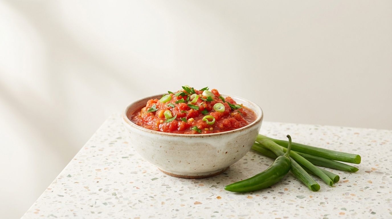 Kerkennaise (tunesisk rå tomatsauce)