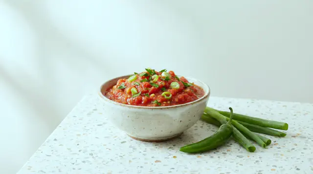 Kerkennaise (tunesisk rå tomatsauce)