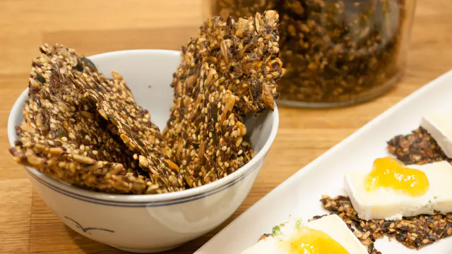Kerneknækbrød - Det bedste knækbrød jeg kender - LCHF