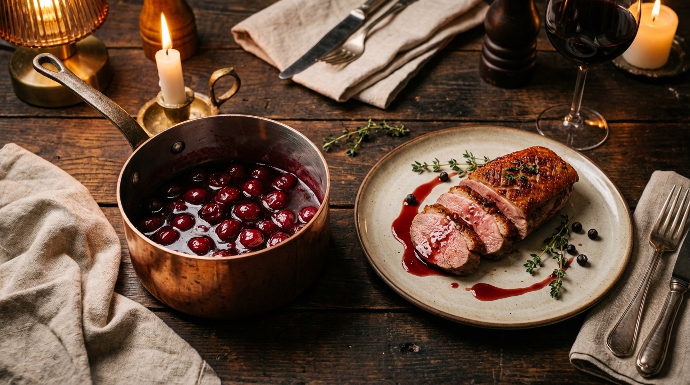 Kirsebærsauce (Sauce aux Cerises)