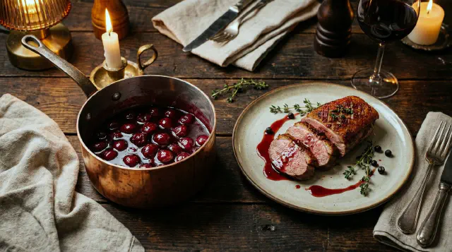 Kirsebærsauce (Sauce aux Cerises)