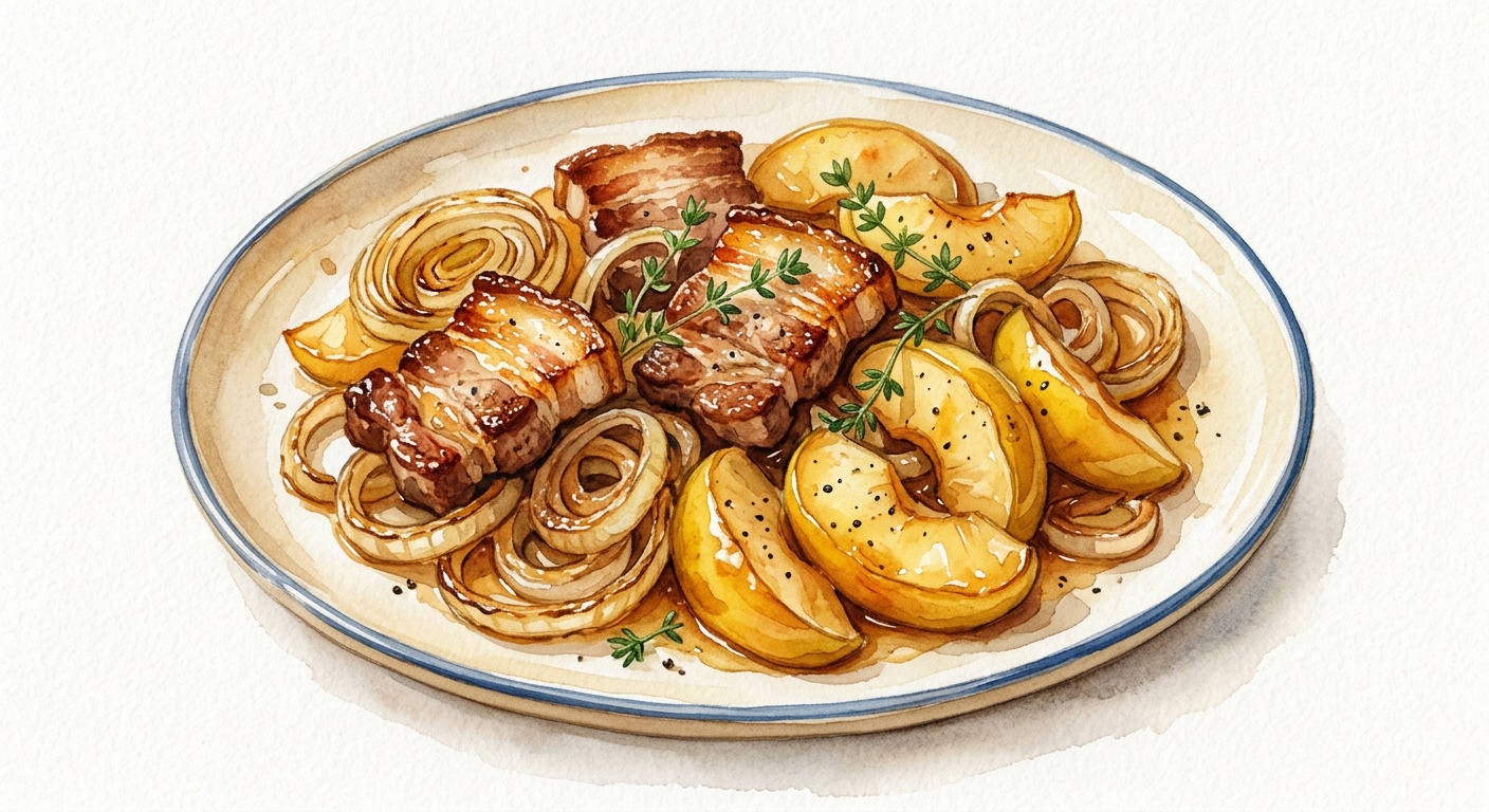 Klassisk æbleflæsk