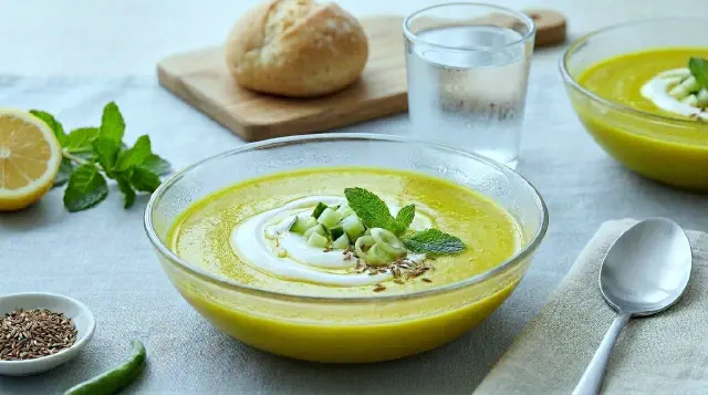 Kold ærtesuppe