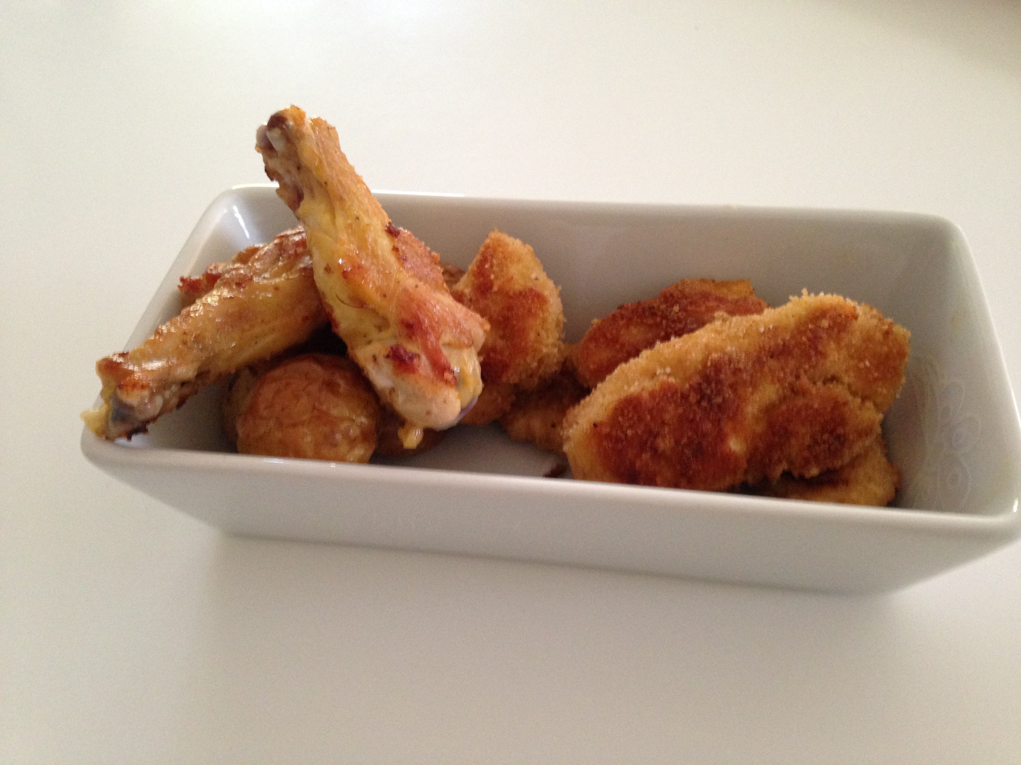 kyllingenuggets - stegt på pande