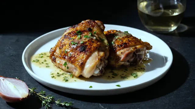 Kyllingeoverlår sous vide