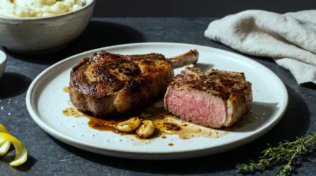 Lammekoteletter sous vide