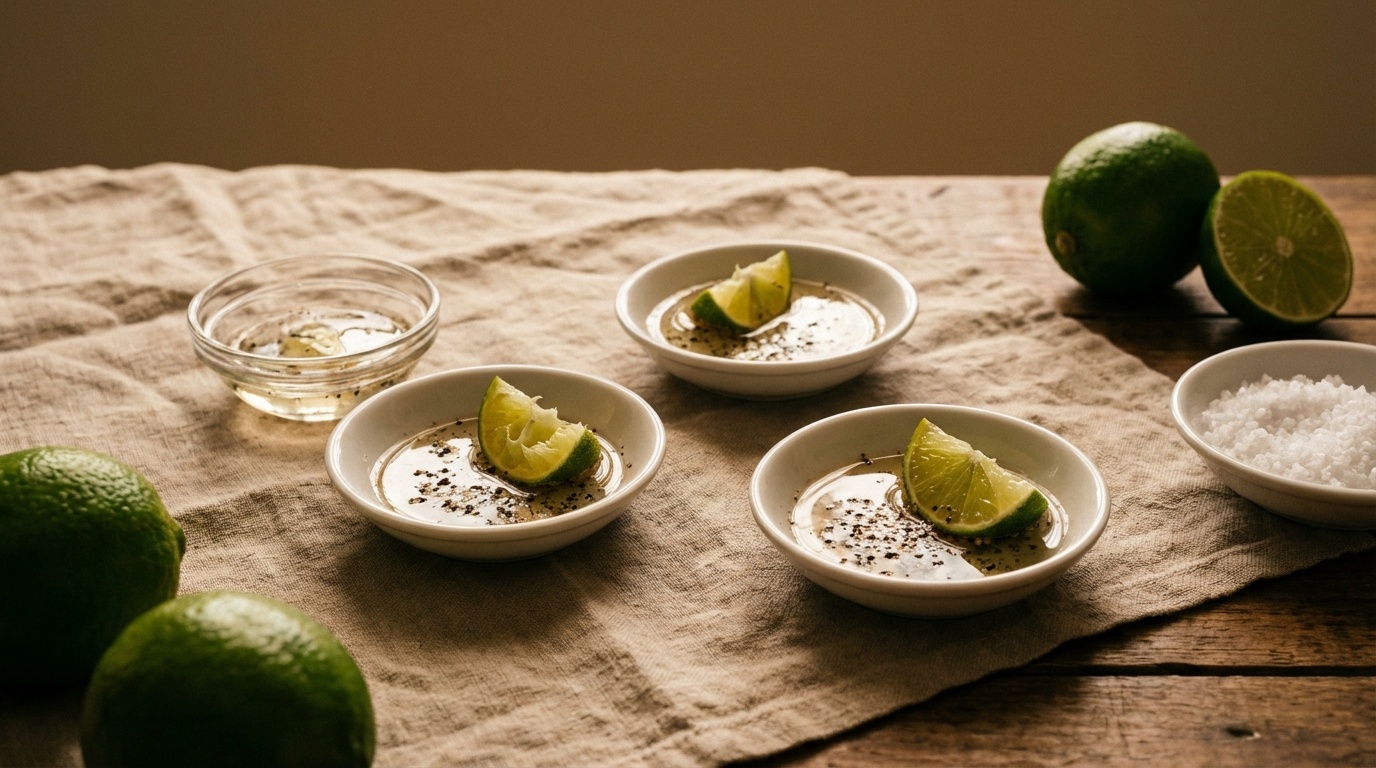 Lime-dipsauce (Sốt muối tiêu chanh)