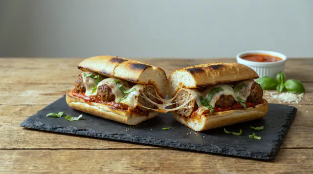 Meatball subs i airfryer