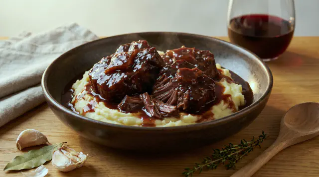 Oksehale sous vide