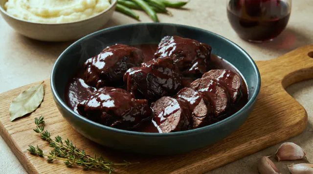 Oksekæber sous vide
