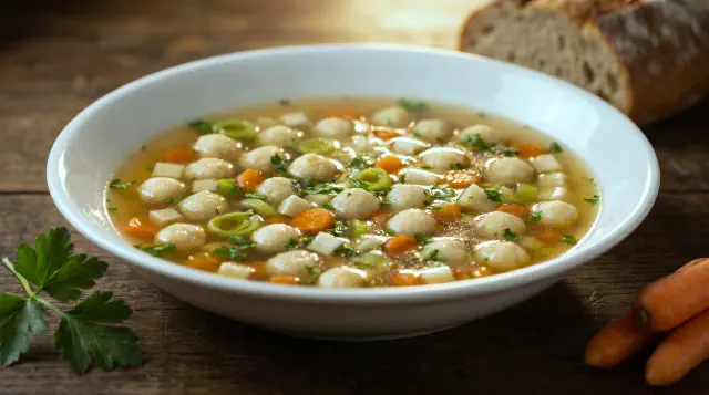 Oksekødsuppe
