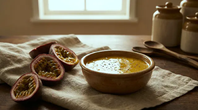 Passionfrugtsauce