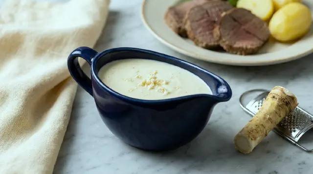 Pepparrotssås (Svensk Peberrodssovs)