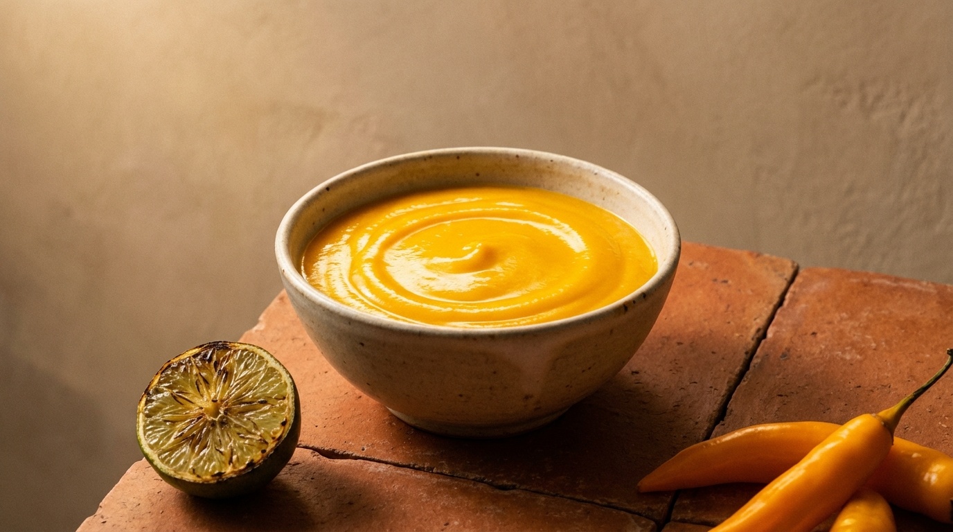 Peruviansk Aji Amarillo-sauce