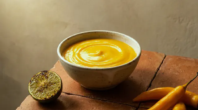 Peruviansk Aji Amarillo-sauce