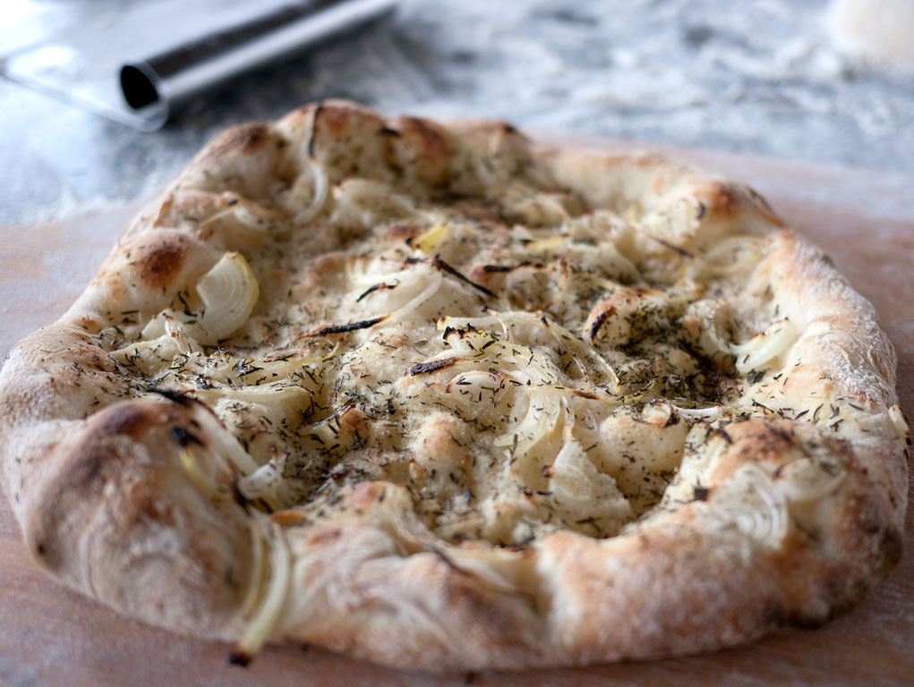 Pizza - formning og bagning